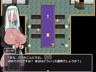 【#01エロゲーNTR冒険者リエナ(体験版)実況】金髪爆乳女冒険者が検問ボディチェックでおっぱい吸われたり、壁穴フェライベント発生したり・・(ファンタジー寝取られRPG同人エロゲー hentai