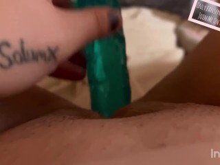Using My New Tiny Dildo To Make Myself Cum