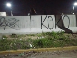 sexo en público en la calle al aire libre atrapados follando por policia autobus mirones y trenes