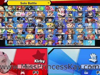 Kirby Vs The Super Smash Bros Universe Including 40+ inch dildo deepthroat