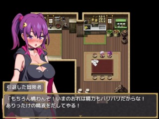 【エロゲー メイルのえっちな魔女試験 実況(体験版)】爆乳女魔法使いが魔力供給のため中出しセックスすることになり・・・(ファンタジー同人エロゲー hentai game）