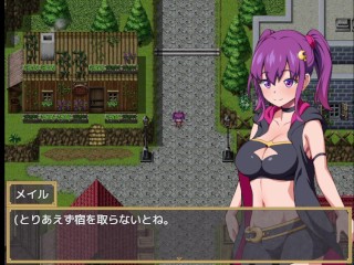 【エロゲー メイルのえっちな魔女試験 実況(体験版)】爆乳女魔法使いが魔力供給のため中出しセックスすることになり・・・(ファンタジー同人エロゲー hentai game）