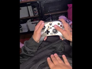 Why play videogames when MY PUSSY is right next to you?