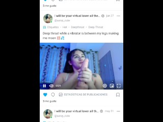 Ven a disfrutar de mi página privada, contenido explícito, dime tu fetiche y lo hacemos juntos