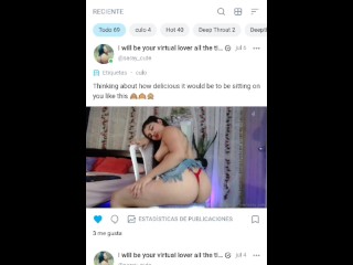 Ven a disfrutar de mi página privada, contenido explícito, dime tu fetiche y lo hacemos juntos