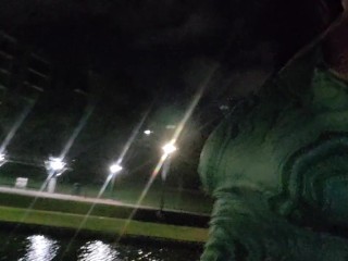 A Beautiful Night for a Walk Along the Water! 🥰