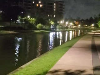 A Beautiful Night for a Walk Along the Water! 🥰