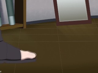 Naruto hokage and adult Sarada sex Boruto hentai cartoon teen kunoichi trainer creampied doggystyle