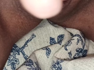 Quick masturbation big clit FTM boypussy