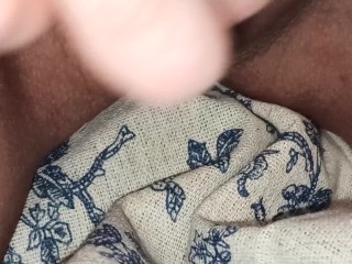 Quick masturbation big clit FTM boypussy