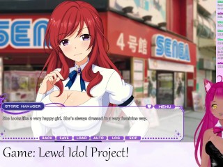 VTuber LewdNeko Plays Lewd Idol Project Vol. 1 Part 2