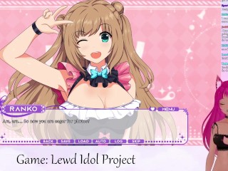 VTuber LewdNeko Plays Lewd Idol Project Vol. 1 Part 3