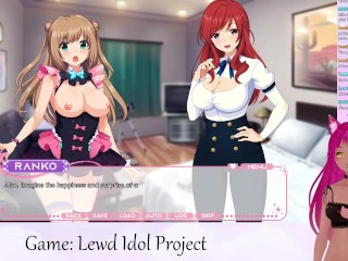 VTuber LewdNeko Plays Lewd Idol Project Vol. 1 Part 3