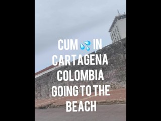 Jack denaro se hace una rica paja en la playa Cartagena, Colombia -Jack denaro Hd