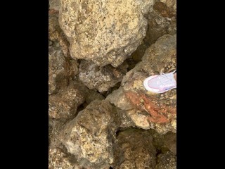 Jack denaro se hace una rica paja en la playa Cartagena, Colombia -Jack denaro Hd