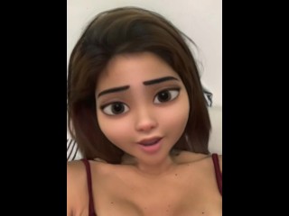 Snapchat filter teasing you