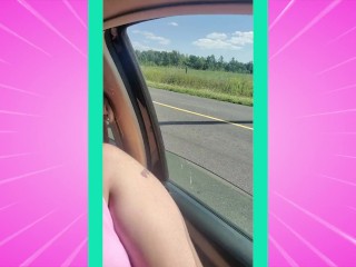 Chub trans/sissy looks under hood in sissy swim suit! - Dare