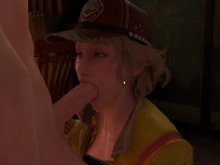 TrueFacials Final Fantasy Cindy Aurum Sensual Creampied Final Fantasy Uncensored Hentai