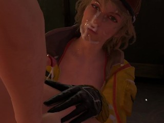 TrueFacials Final Fantasy Cindy Aurum Sensual Creampied Final Fantasy Uncensored Hentai