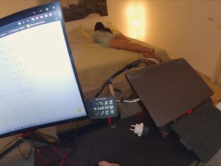 Stepmom Caught Me While I Was Looking at Her Ass, And She Made Me Fuck Her