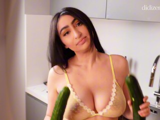 Solo 8 : 🥒 Dilatation De Mon Trou Du Cul Avec Un Concombre & Une Courgette !!!