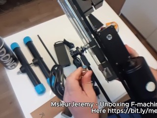 Unboxing Fuckmachine F-machine pro 4