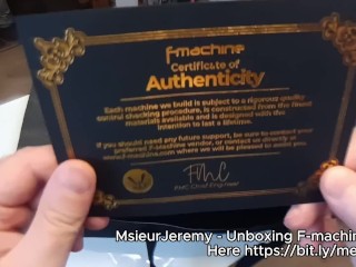 Unboxing Fuckmachine F-machine pro 4