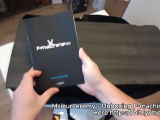Unboxing Fuckmachine F-machine pro 4