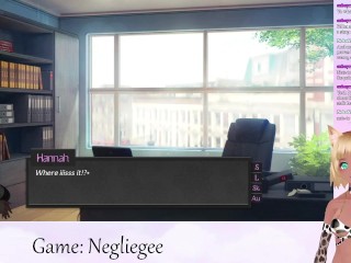 VTuber LewdNeko Plays Negligee Part 1