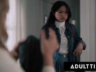 ADULT TIME - FEED ME: Asian Lulu Chu's First Lesbian Experience With September Reign - PART 3