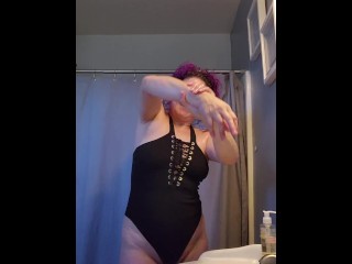 MILF PURPLE HAIR LOTION BIG BUTT