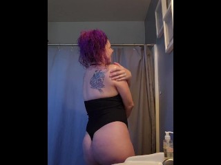 MILF PURPLE HAIR LOTION BIG BUTT