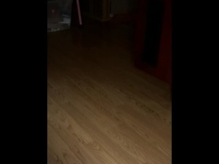 Amazing blowjob ruined by wife and family coming home.