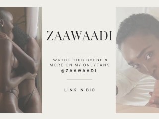 INTERRACIAL CREAMPIE - Sexy Ebony Zaawaadi gets her pussy filled by BWC Johnny Sins
