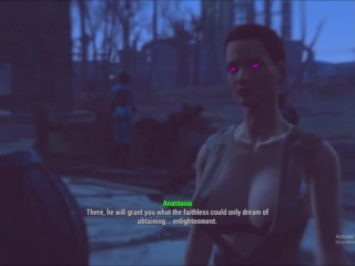 Fallout 4 Lesbian Dom: The Will of Atom AAF Mod Animated Sex Lexbian Orgasm 3D Porn Game