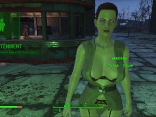 Fallout 4 Lesbian Dom: The Will of Atom AAF Mod Animated Sex Lexbian Orgasm 3D Porn Game