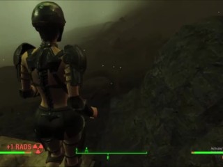 Fallout 4 Lesbian Dom: The Will of Atom AAF Mod Animated Sex Lexbian Orgasm 3D Porn Game