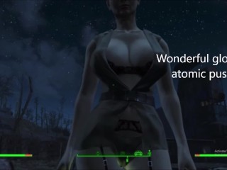 Fallout 4 Lesbian Dom: The Will of Atom AAF Mod Animated Sex Lexbian Orgasm 3D Porn Game