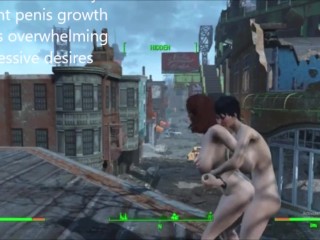 Mutant Penis Growth Lesbian Love Affair: Fallout 4 Cait Fucked Hard AAF Sex Mods 3d animations