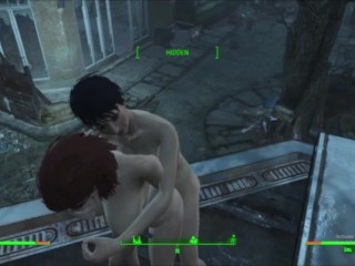 Mutant Penis Growth Lesbian Love Affair: Fallout 4 Cait Fucked Hard AAF Sex Mods 3d animations