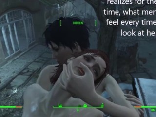 Mutant Penis Growth Lesbian Love Affair: Fallout 4 Cait Fucked Hard AAF Sex Mods 3d animations