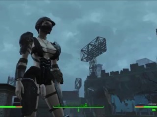 Mutant Penis Growth Lesbian Love Affair: Fallout 4 Cait Fucked Hard AAF Sex Mods 3d animations