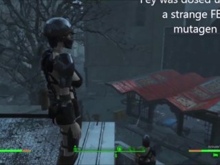 Mutant Penis Growth Lesbian Love Affair: Fallout 4 Cait Fucked Hard AAF Sex Mods 3d animations