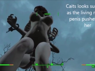 Mutant Penis Growth Lesbian Love Affair: Fallout 4 Cait Fucked Hard AAF Sex Mods 3d animations