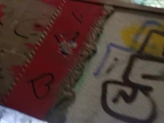 Abandoned house public blowjob - big natural tits - Portugal - more on onlyfans 😈