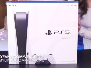 Peter ruined my ps5 unboxing video with a surprise facial!