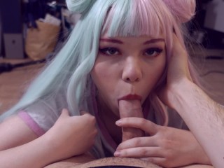 Horny anime girl stops reading for dick! Furiyssh