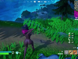 Fortnite gameplay (calamity nude)