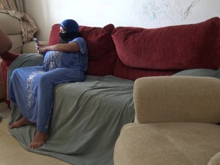 arab pregnant stepmother with horny stepson ديوث مصري يصور مراته كلامها وسخ اوووي