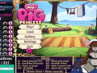 Fansly VoD 79 - My Pig Princess Pt.4 (Toy Stream)